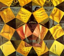 Haga click para ver la imagen ampliada head of a royal bengal tiger 1963.jpg